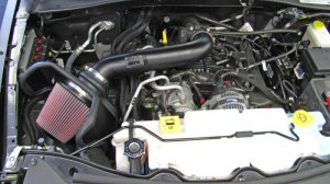 Jeep Liberty Performance Air Intake - K&N Engineering - 77 Metal Intake - `10-`11